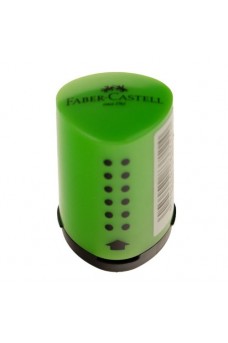 Ξύστρα Faber-Castell μονή βαρελάκι 183711